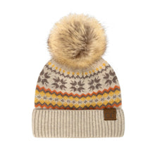 Load image into Gallery viewer, CC Nordic Fair Isle Beanie