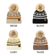 Load image into Gallery viewer, CC Nordic Fair Isle Beanie