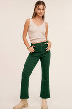 Load image into Gallery viewer, Soft Washed Stretchy High Waisted Flare Pants