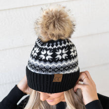 Load image into Gallery viewer, CC Nordic Fair Isle Beanie
