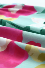 Load image into Gallery viewer, Floral Print Ruffle Trim Tank Top