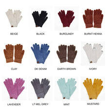 Load image into Gallery viewer, CC Chenille Touchscreen Glove
