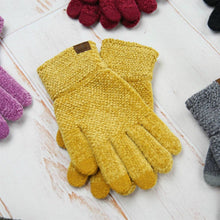 Load image into Gallery viewer, CC Chenille Touchscreen Glove