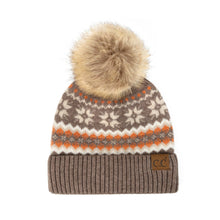 Load image into Gallery viewer, CC Nordic Fair Isle Beanie