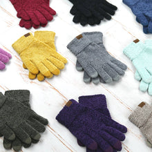 Load image into Gallery viewer, CC Chenille Touchscreen Glove
