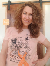 Load image into Gallery viewer, Lady MS WARRIOR FITTED TEE