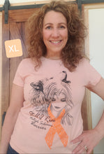 Load image into Gallery viewer, Lady MS WARRIOR FITTED TEE