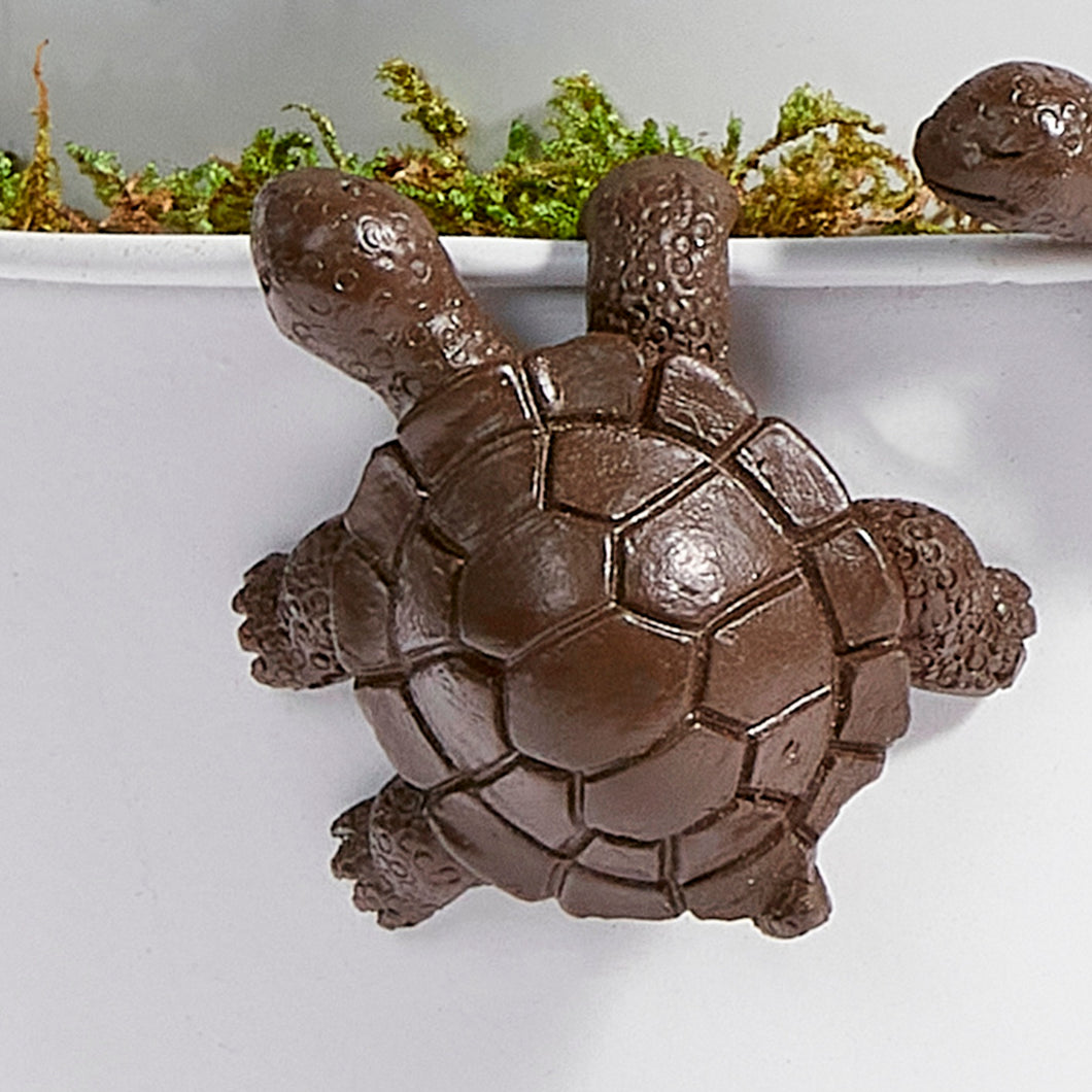 Brown Turtle Pot Huggers