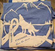 Stronger Than the Storm (Heathered Lt. Blue)