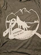 Stronger Than the Storm (Heathered Military Green)