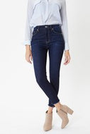 DARK HIGH RISE ANKLE SKINNY