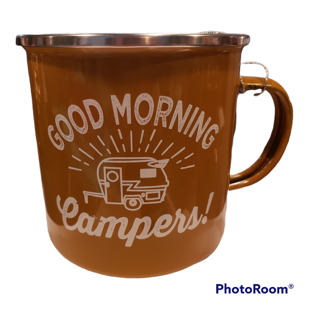 Enamel Camper's Mug