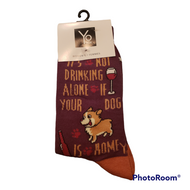 It's Not Drinking Alone If Your Dog is Home
