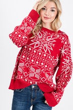 Load image into Gallery viewer, SNOWFLAKE SWEATER
